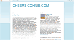 Desktop Screenshot of cheersconnie.blogspot.com