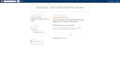 Desktop Screenshot of eugenekouumdjieff.blogspot.com