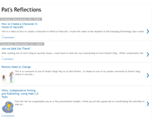 Tablet Screenshot of patrickiisreflections.blogspot.com