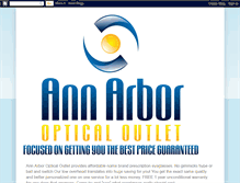 Tablet Screenshot of annarboropticaloutlet.blogspot.com