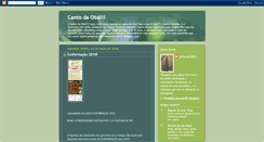 Desktop Screenshot of cantodaoba.blogspot.com