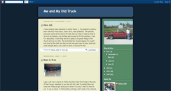 Desktop Screenshot of meandmyoldtruck.blogspot.com