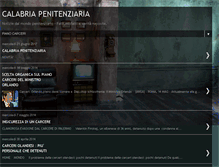 Tablet Screenshot of calabriapenitenziaria.blogspot.com