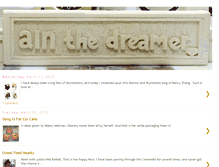 Tablet Screenshot of ainthedreamer.blogspot.com