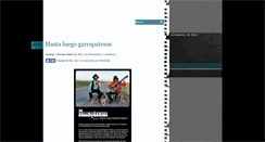 Desktop Screenshot of garrapaterodejerez.blogspot.com