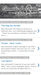 Mobile Screenshot of chroniclesofacreativewriter.blogspot.com