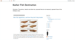 Desktop Screenshot of kosherfish.blogspot.com