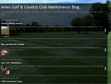 Tablet Screenshot of amesgolfmaintenance.blogspot.com