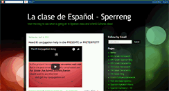 Desktop Screenshot of espanolatsperreng.blogspot.com