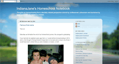 Desktop Screenshot of homeschoolnotebook.blogspot.com