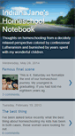 Mobile Screenshot of homeschoolnotebook.blogspot.com