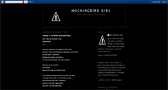 Desktop Screenshot of mockingbirdgirl.blogspot.com