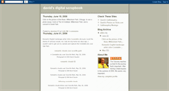 Desktop Screenshot of davidscrapbook.blogspot.com