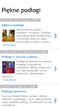 Mobile Screenshot of piekne-podlogi.blogspot.com
