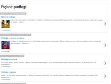 Tablet Screenshot of piekne-podlogi.blogspot.com