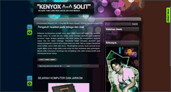 Desktop Screenshot of kenyoxbodoh.blogspot.com