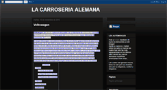 Desktop Screenshot of elrincondelcarro.blogspot.com