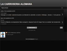Tablet Screenshot of elrincondelcarro.blogspot.com