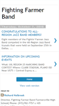 Mobile Screenshot of fightingfarmerband.blogspot.com