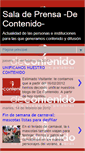 Mobile Screenshot of prensadecontenido.blogspot.com