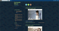 Desktop Screenshot of fernandamilani.blogspot.com