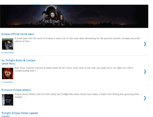 Tablet Screenshot of eclipse-twilight-trailer.blogspot.com