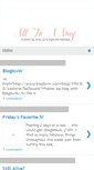 Mobile Screenshot of amyallinaday.blogspot.com