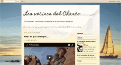 Desktop Screenshot of losvecinosdelcharco.blogspot.com