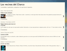 Tablet Screenshot of losvecinosdelcharco.blogspot.com