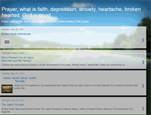 Tablet Screenshot of brokensoulsanthonyrawls.blogspot.com