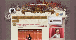 Desktop Screenshot of ioanafrasinescu.blogspot.com