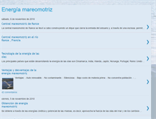 Tablet Screenshot of energia-mareomotriz.blogspot.com