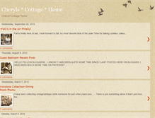 Tablet Screenshot of cherylscottagehome.blogspot.com