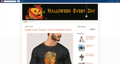 Desktop Screenshot of halloween-every-day.blogspot.com