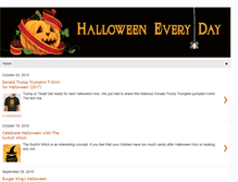 Tablet Screenshot of halloween-every-day.blogspot.com