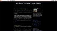 Desktop Screenshot of amerikanskasvensk.blogspot.com