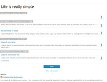 Tablet Screenshot of lifeisreallysimple.blogspot.com