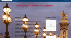 Desktop Screenshot of beautygirlsdressupgamesonline.blogspot.com