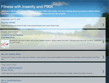 Tablet Screenshot of 90daystofitness.blogspot.com