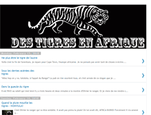 Tablet Screenshot of destigresenafrique.blogspot.com