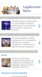 Mobile Screenshot of legalmentesano.blogspot.com