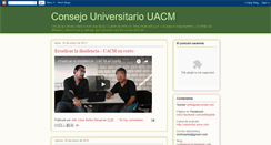 Desktop Screenshot of consejouacm.blogspot.com