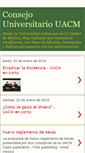 Mobile Screenshot of consejouacm.blogspot.com