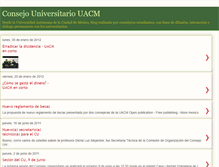 Tablet Screenshot of consejouacm.blogspot.com