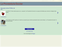 Tablet Screenshot of la-proveeduria-escolar.blogspot.com