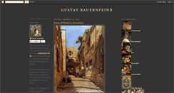 Desktop Screenshot of gustav-bauernfeind.blogspot.com