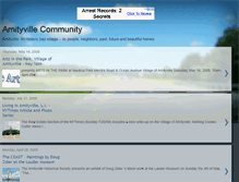 Tablet Screenshot of amityvillecommunity.blogspot.com