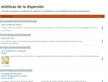 Tablet Screenshot of esteticasdeladispersion.blogspot.com