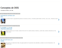 Tablet Screenshot of conceptosdedios.blogspot.com