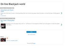 Tablet Screenshot of on-line-blackjack-world.blogspot.com